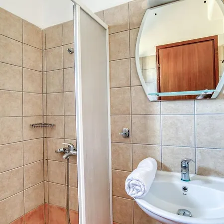Lägenhet Cycladic Two Bedrooms House With Shared Pool Aspro Chorio